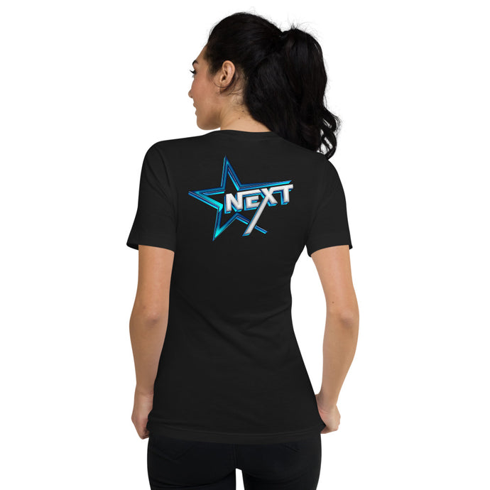 ADULT Unisex V-Neck T-Shirt, Color Logo