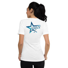 ADULT Unisex V-Neck T-Shirt, Color Logo